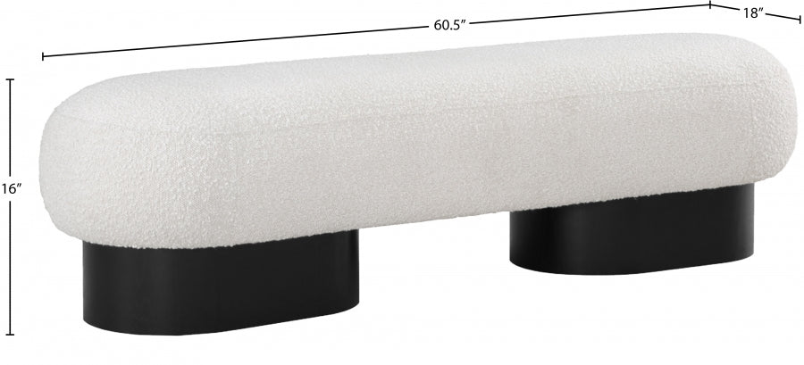 Banc en tissu boucle Robertson