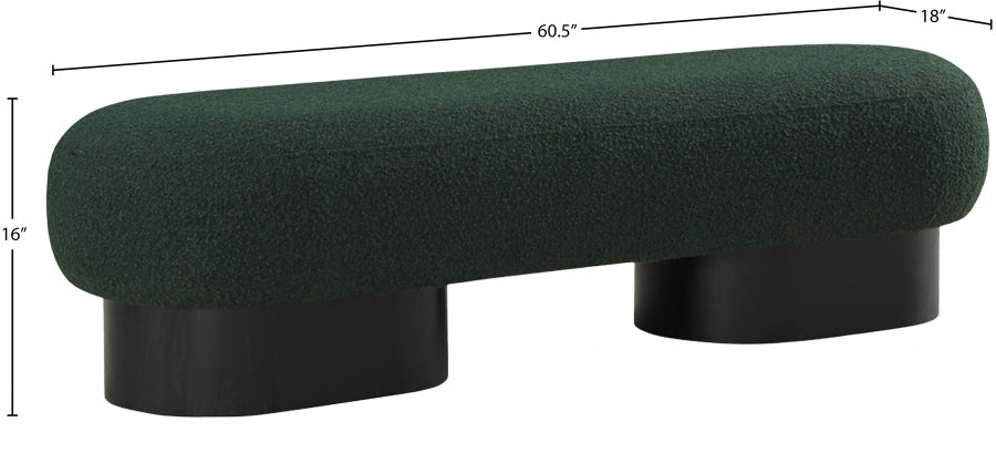 Banc en tissu boucle Robertson