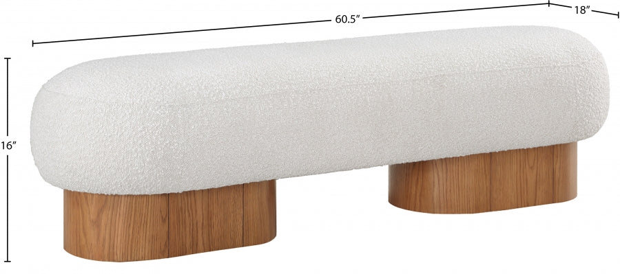 Banc en tissu boucle Robertson
