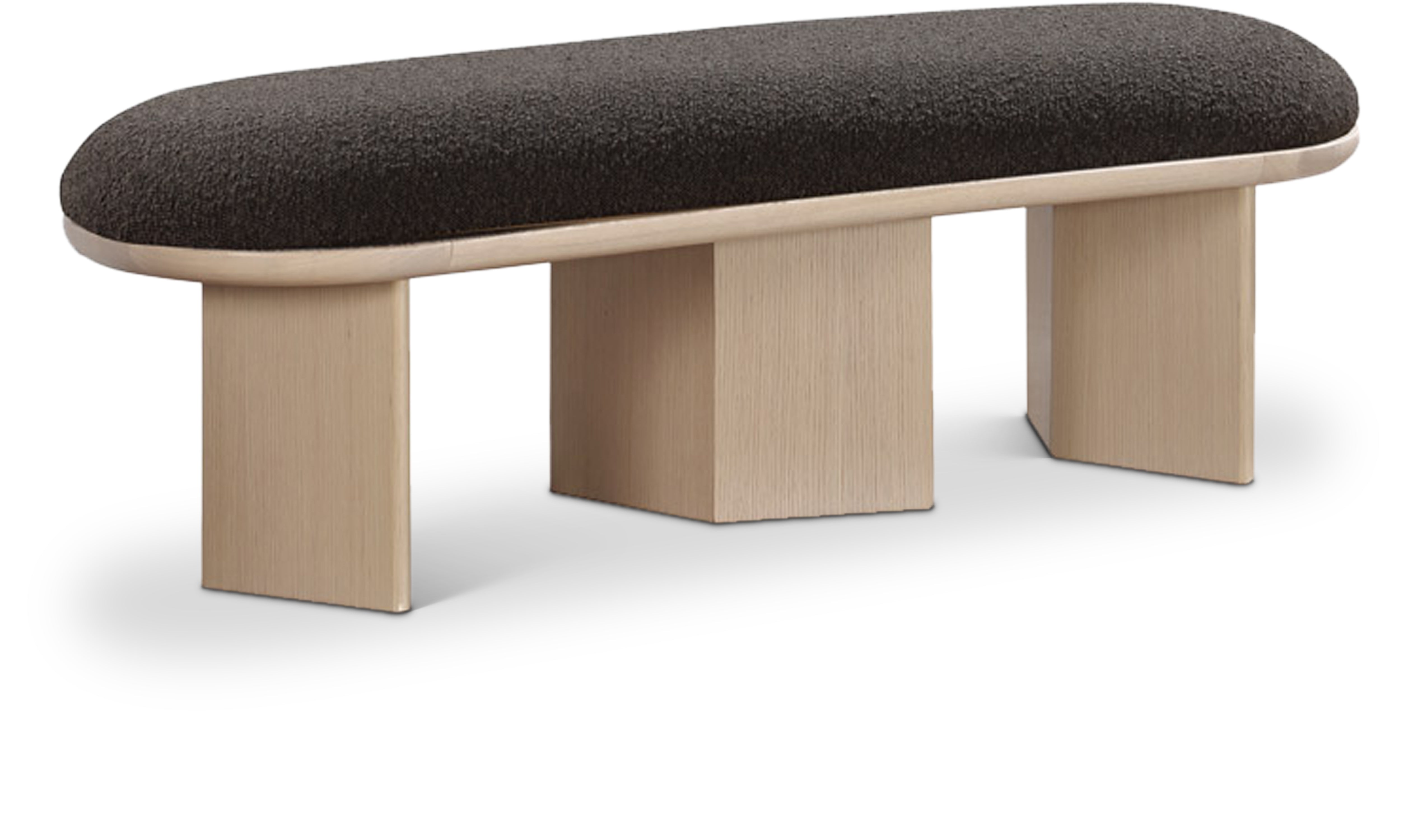 Banc en tissu Wilshire Boucle