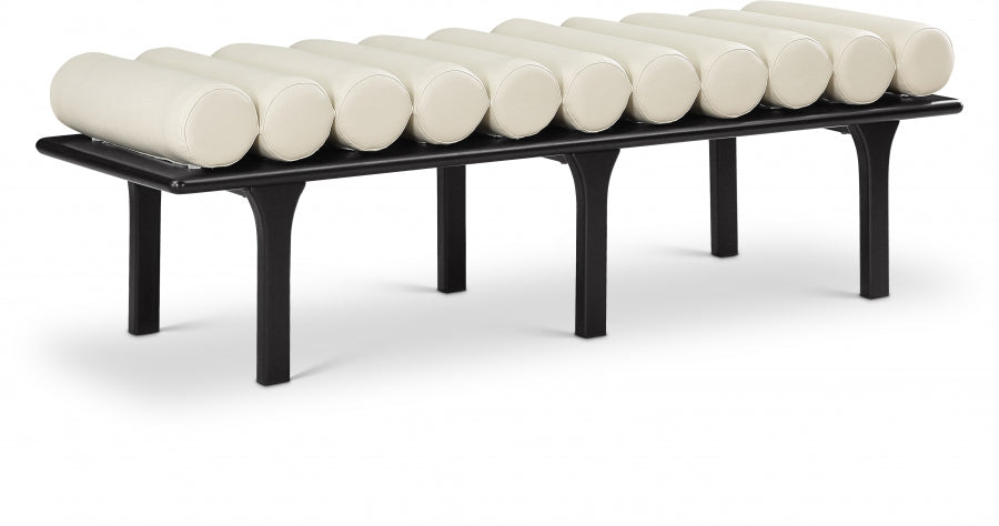 Banc en cuir végétalien Landon