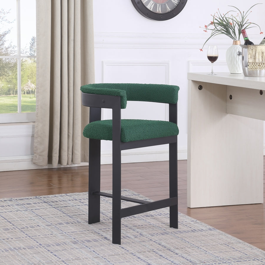 Romeo Boucle Fabric Bar / Counter Stools