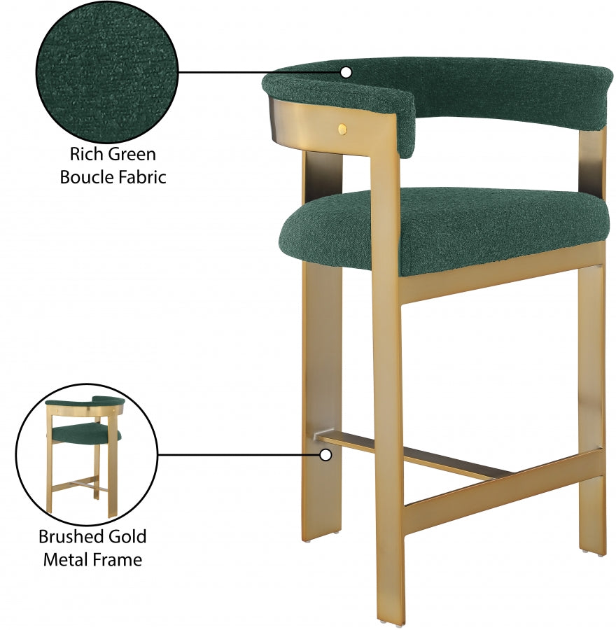 Tabourets de bar/comptoir en tissu Romeo Boucle