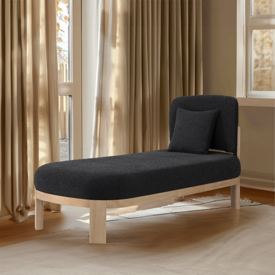 Chaise / Banc en tissu boucle Maybourne
