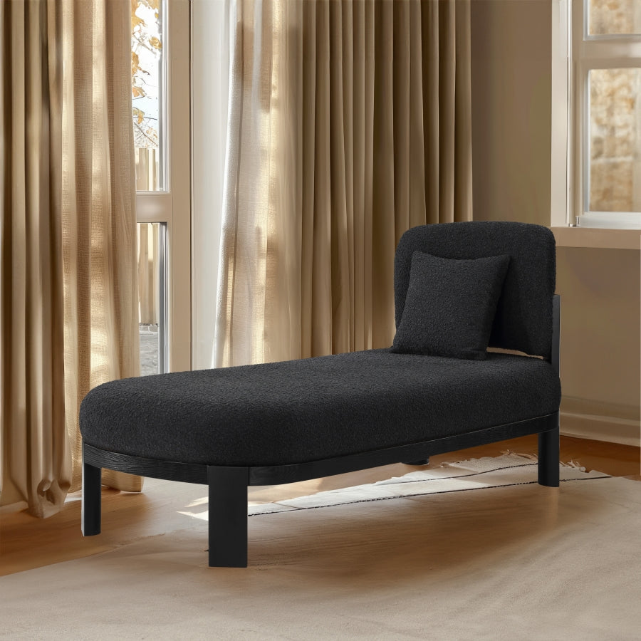 Chaise / Banc en tissu boucle Maybourne