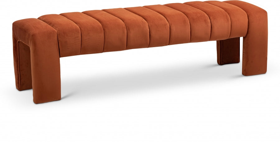 Banc en velours Andaz