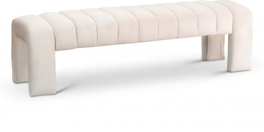 Banc en velours Andaz