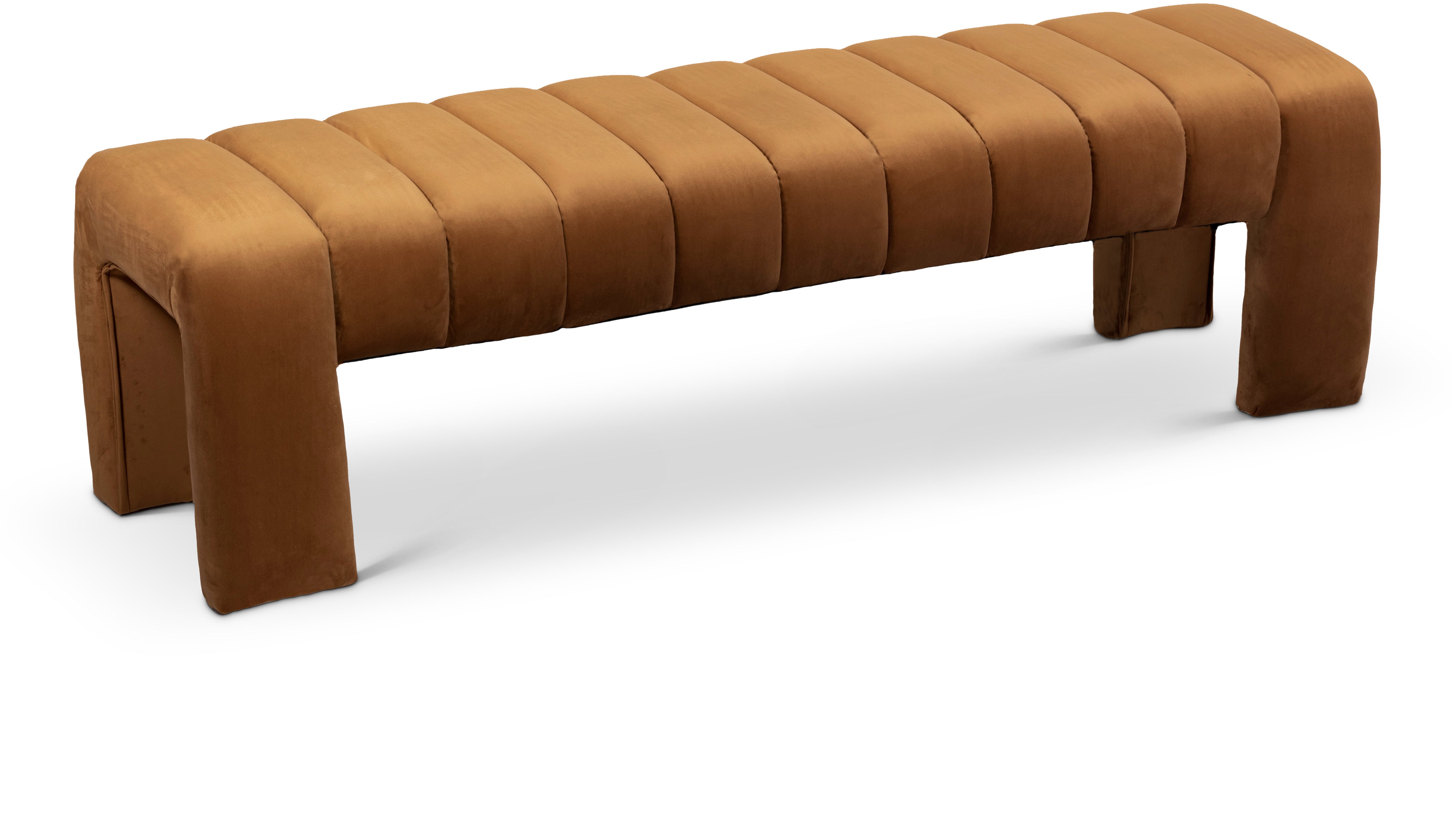Banc en velours Andaz