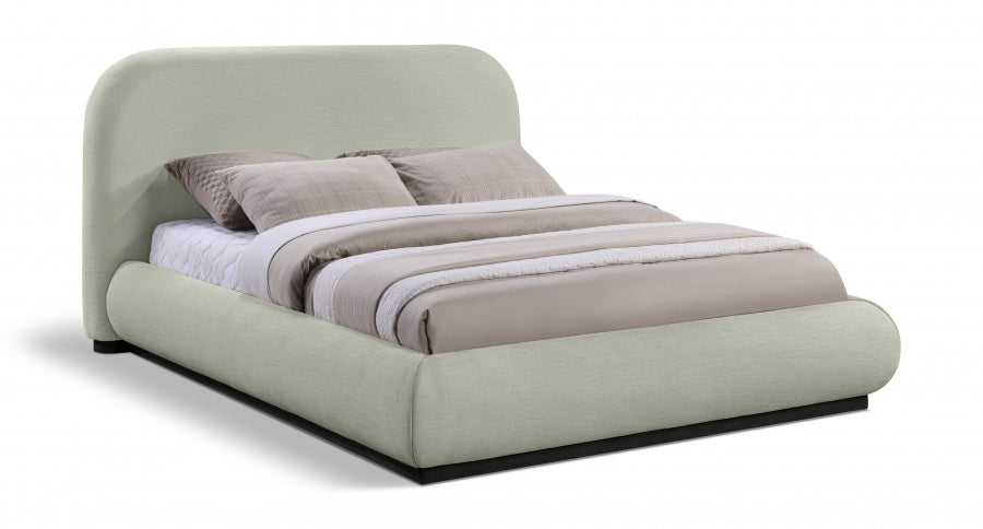 Lit queen en tissu chenille Vaughn