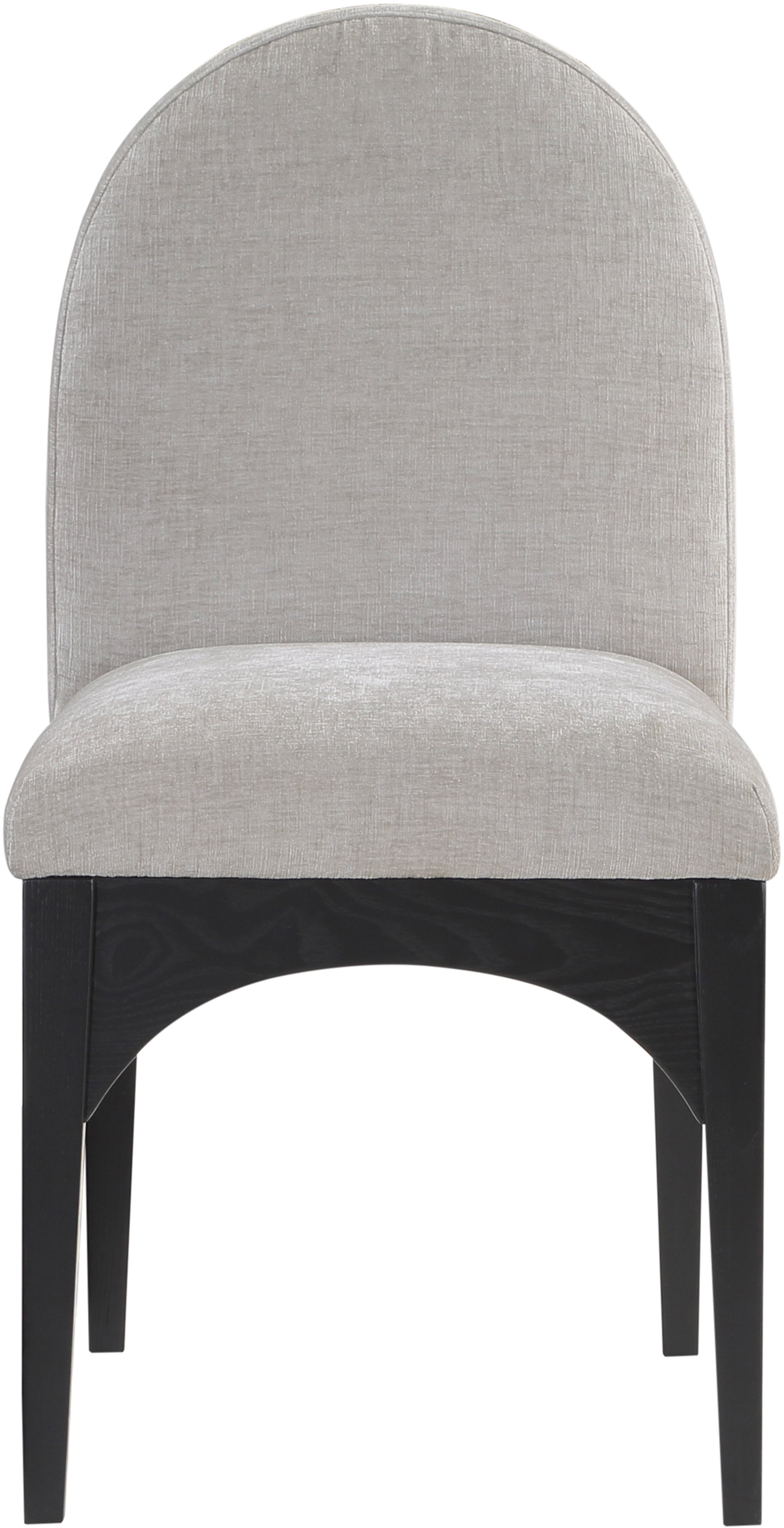 Chaise d'appoint de salle à manger en tissu chenille Waldorf