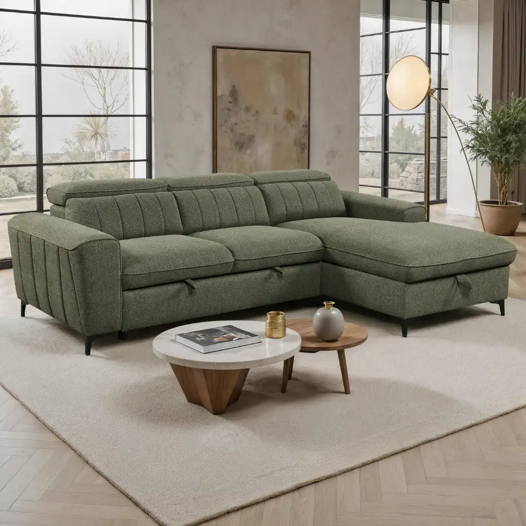 Causeuse-Lit Volto | sectionnel réglable rangement canada