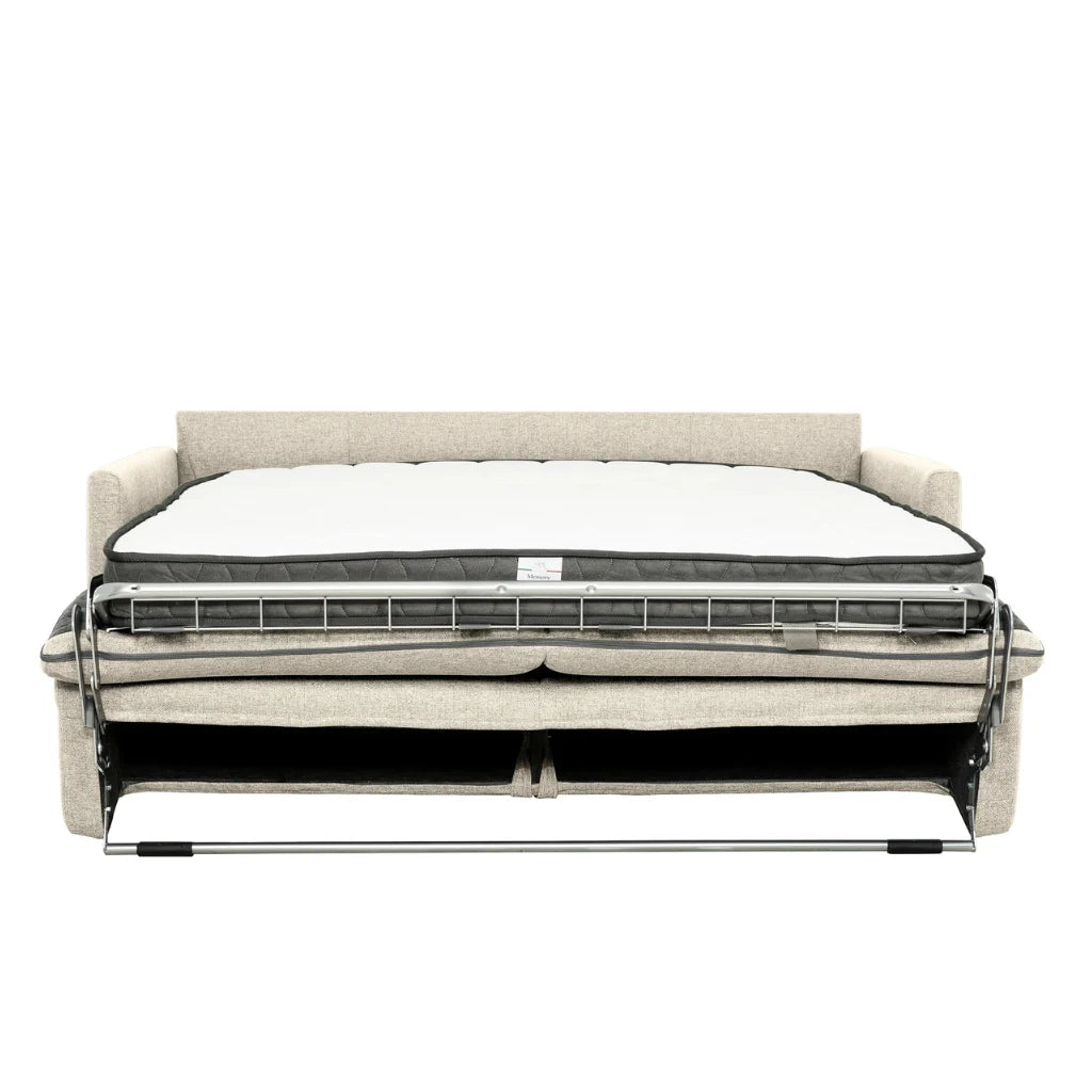 Canapé-lit Benito beige avec matelas mémoire 5"