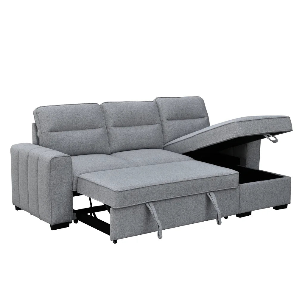 Delphina Sectionnel-Lit Compact avec Rangement
