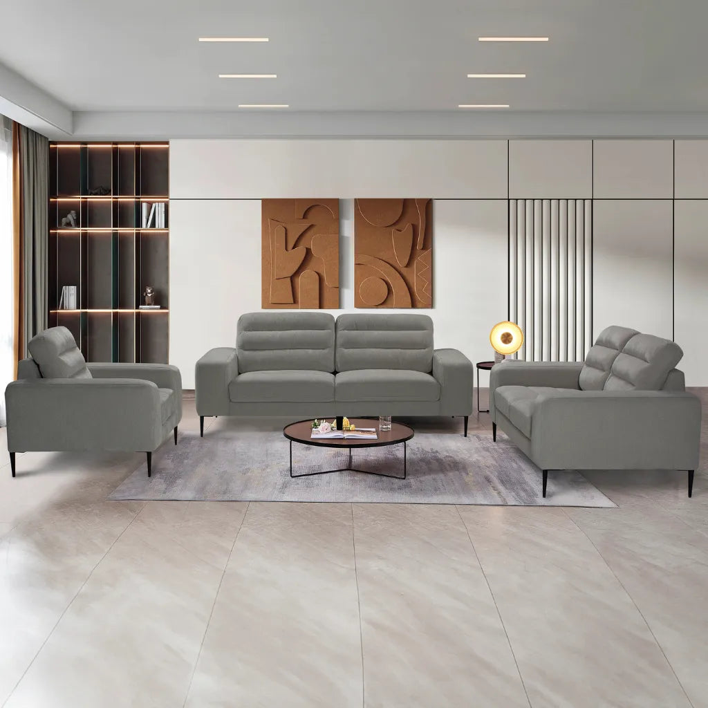 Causeuse Evita taupe – Style moderne et confortable