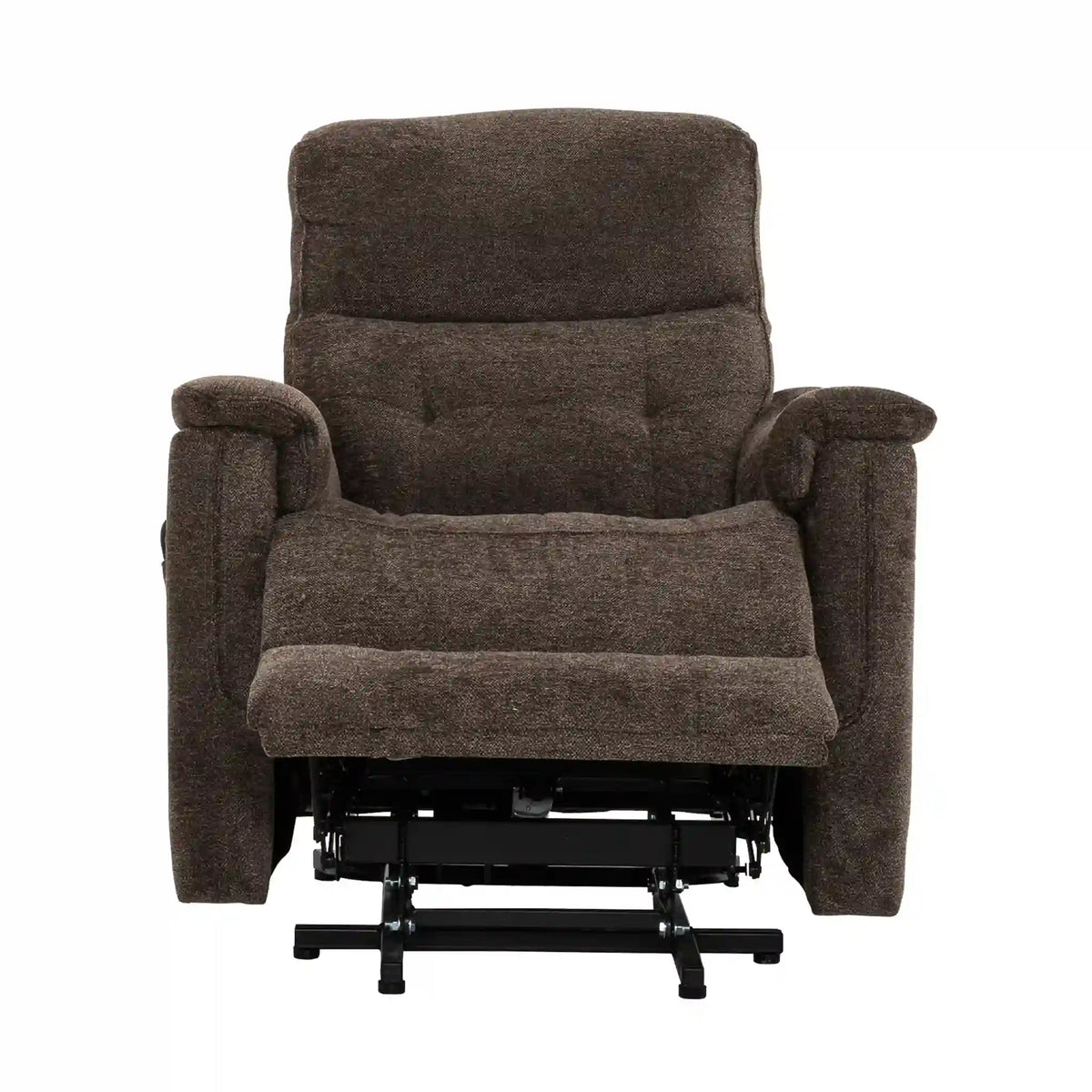 Primo Ladon Fauteuil Releveur Électrique en Tissu Brun Bayside