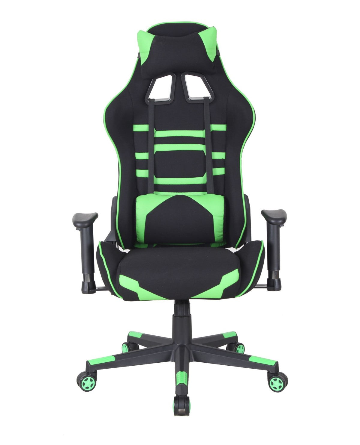 ENSEMBLE BUREAU ET CHAISE GAMING, VERT/NOIR ( Meuble Mtl )