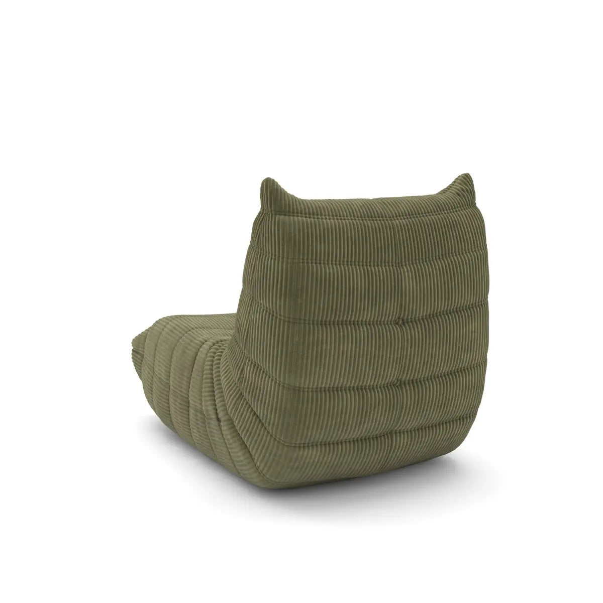 Fauteuil d'appoint Solana Vert Sauge | Mousse 60D et design décontracté