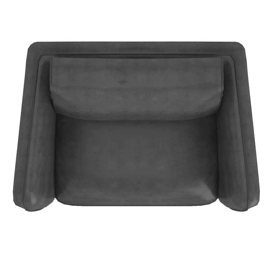 Chaise d'appoint Ryker en gris et noir ( Meuble Mtl ) 