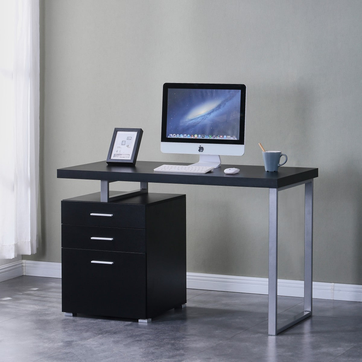 BUREAU - NOIR ( Meuble Mtl )