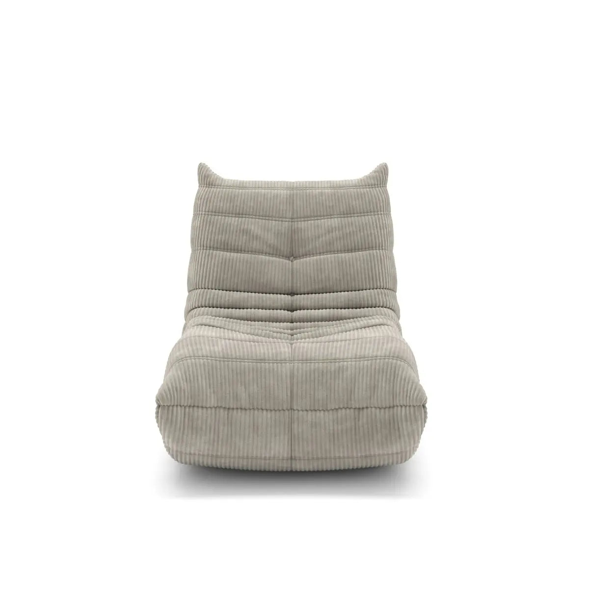 Fauteuil d'appoint Solana Beige | Mousse 60D et design épuré