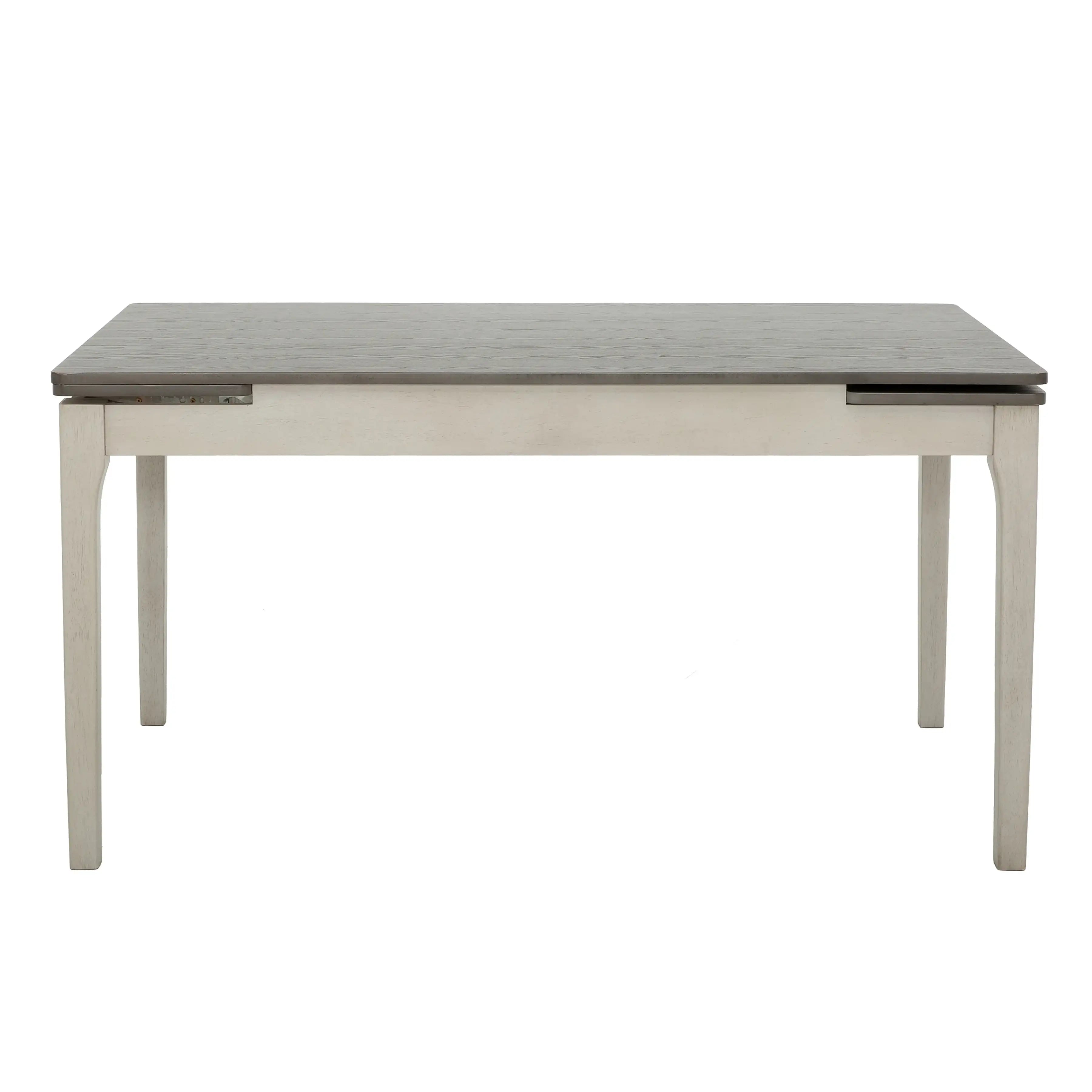 Table de Cuisine avec Rallonges Intégrées (59" à 83") et 4 Chaises - Primo