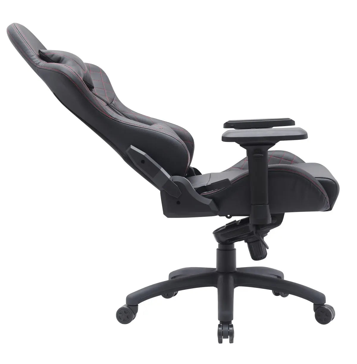 Fauteuil de gaming Brassex Noir | Accoudoirs 4D et base en métal