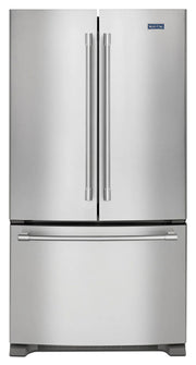 Réfrigérateur Maytag 20 pi³ Portes Françaises Inox 36 po