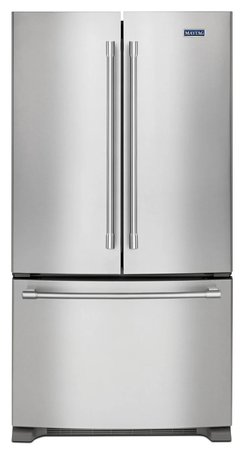 Réfrigérateur Maytag 20 pi³ Portes Françaises Inox 36 po