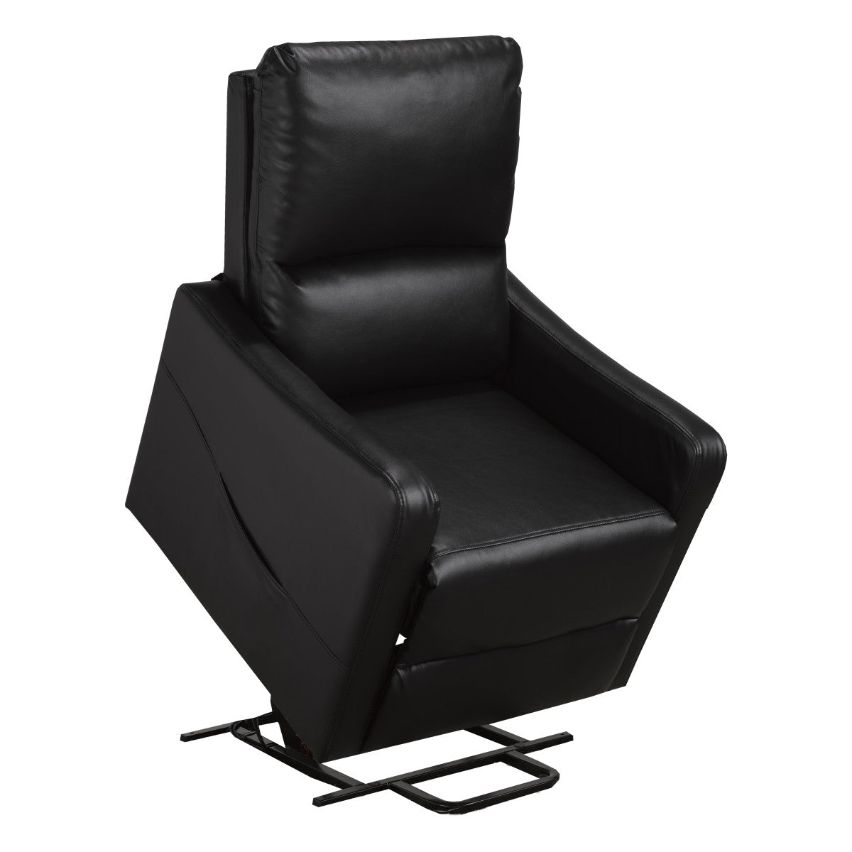 FAUTEUIL ÉLÉVATEUR INCLINABLE, NOIR ( Meuble Mtl )