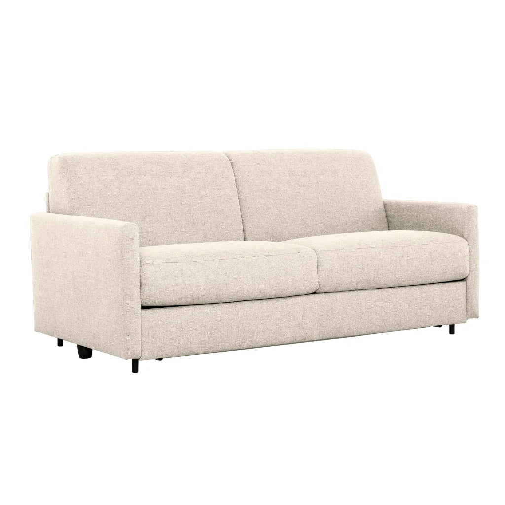 Canapé-lit Benito beige avec matelas mémoire 5"