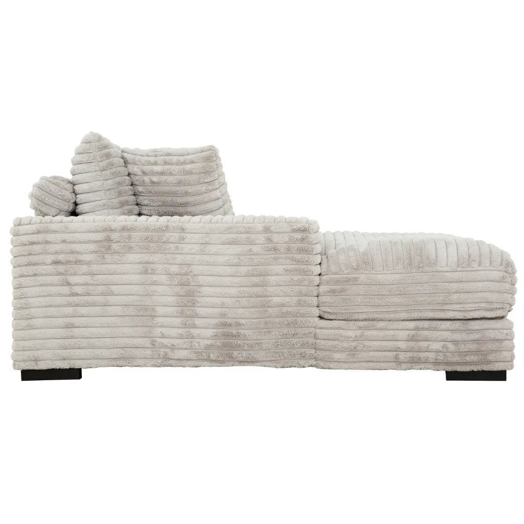 Lounger Cuddler Gris Mink | Confort pour Deux avec Port USB