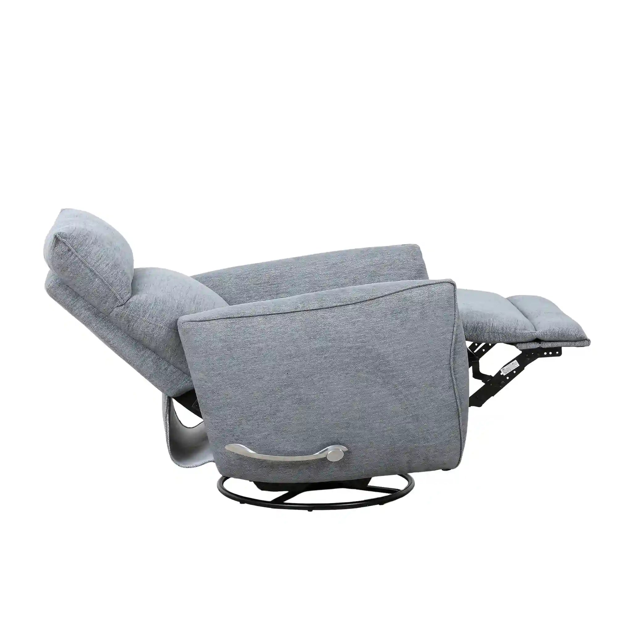Primo Owen Fauteuil Pivotant Inclinable et Berçant Gris Bayside