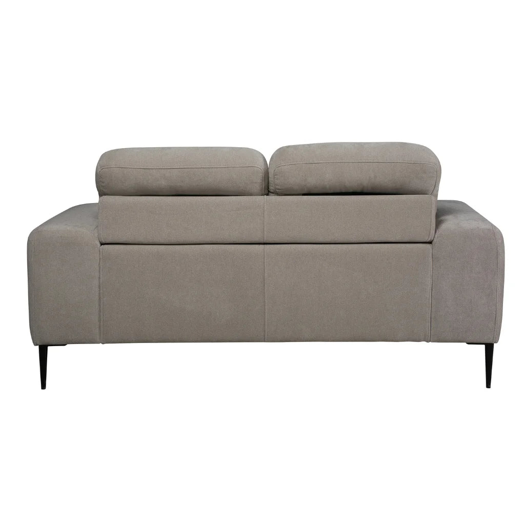 Causeuse Evita taupe – Style moderne et confortable