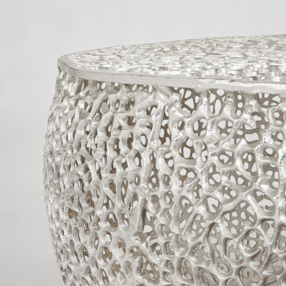 Table basse Dolce en argent