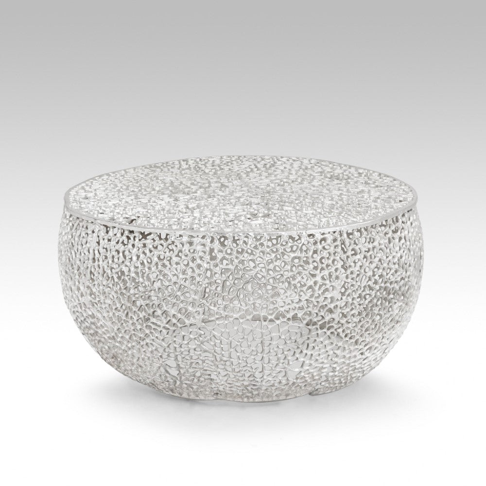 Table basse Dolce en argent