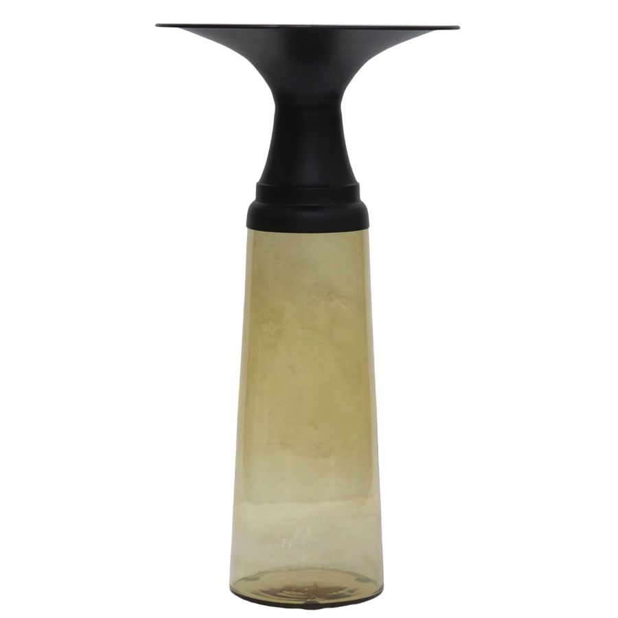 Table d'appoint Indigo en marron et noir