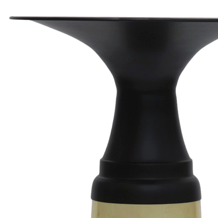 Table d'appoint Indigo en marron et noir