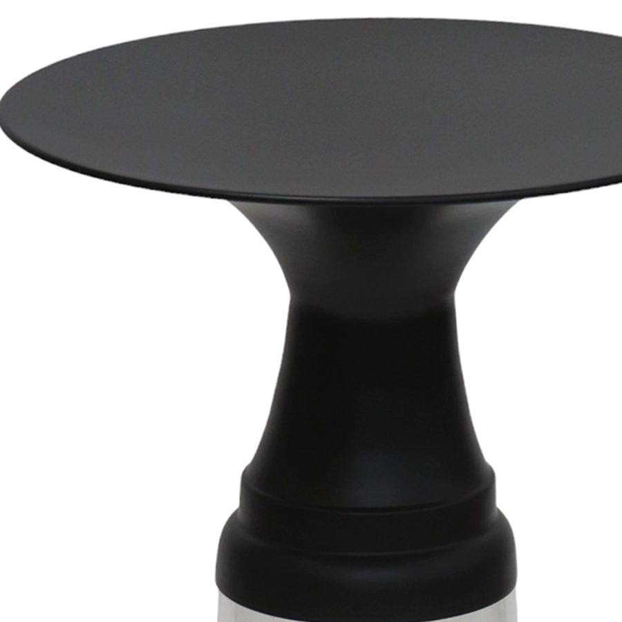 Table d'appoint Indigo en clair et noir