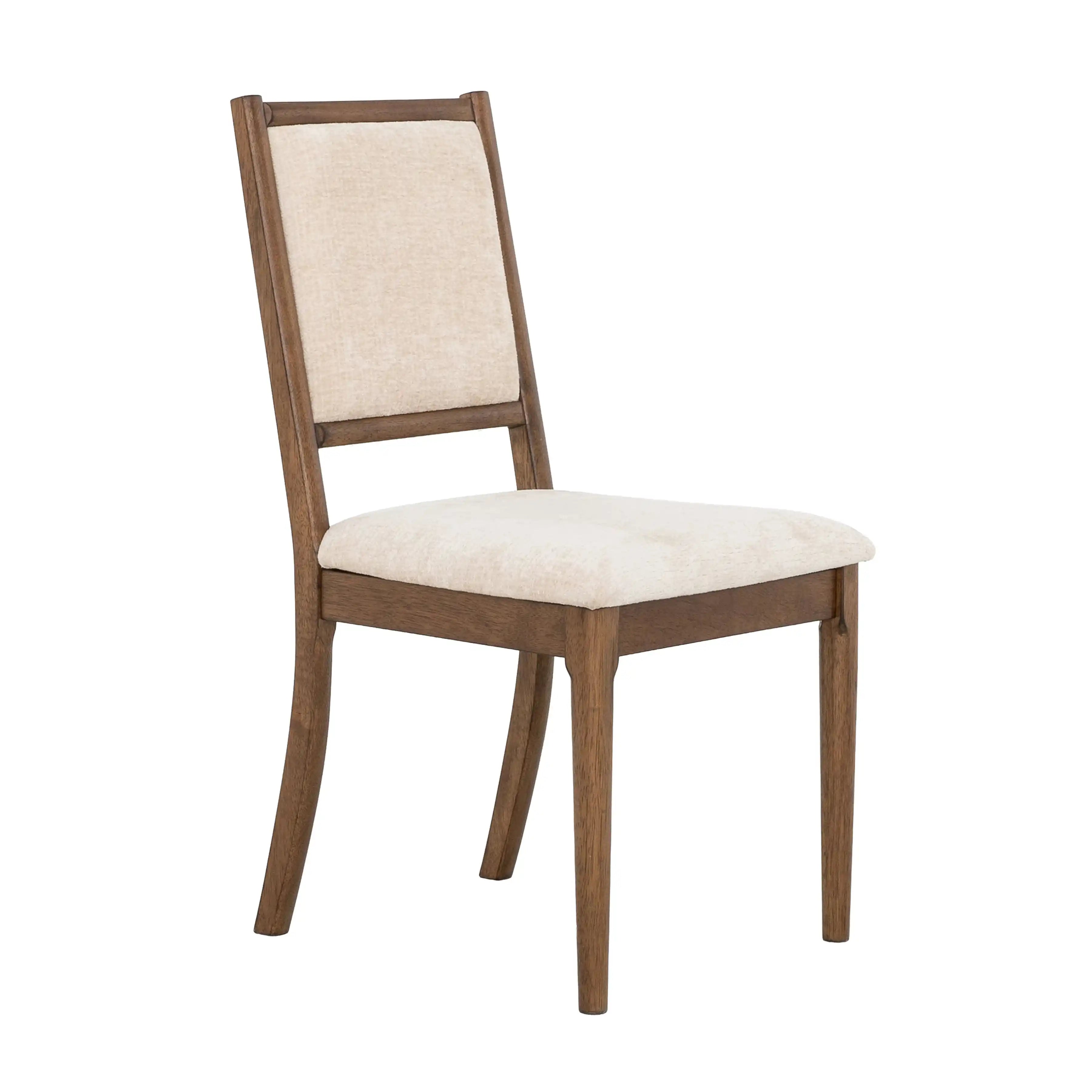 Primo Ensemble Salle à Manger 6 Places avec Banc et 4 Chaises (71") - Bois Brun