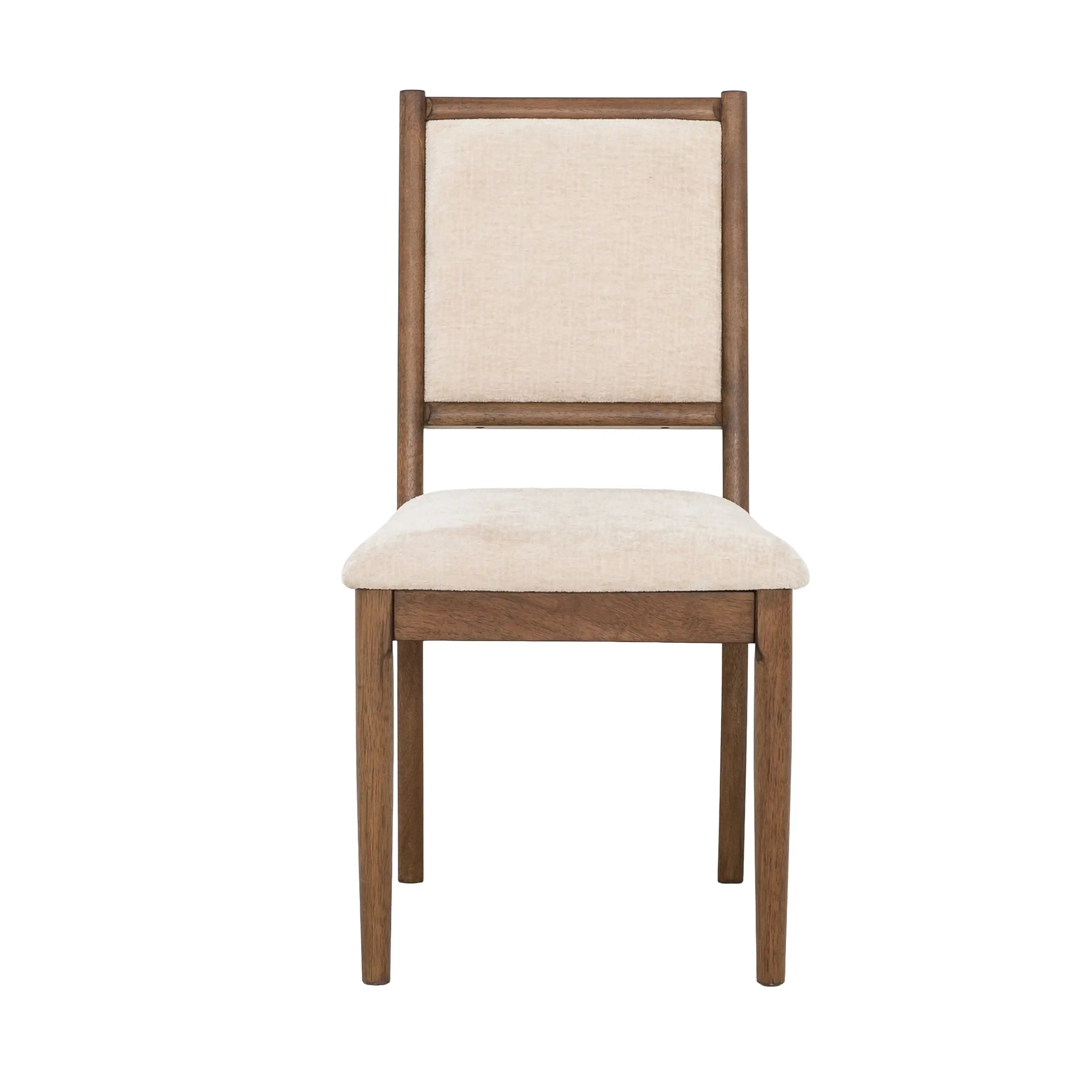 Primo Ensemble Salle à Manger 6 Places avec Banc et 4 Chaises (71") - Bois Brun