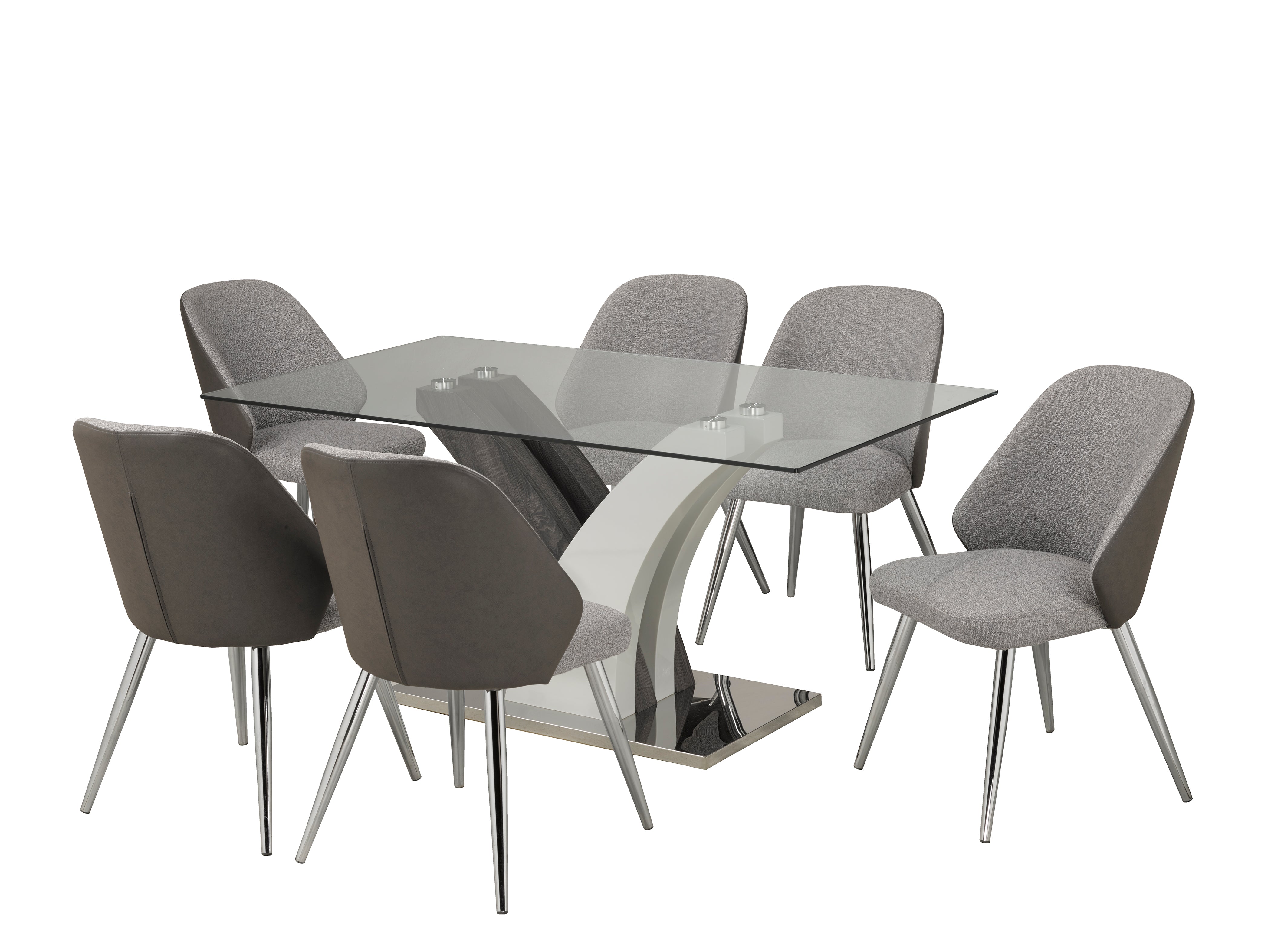 ENSEMBLE DE REPAS - GRIS ( Meuble Mtl ) 