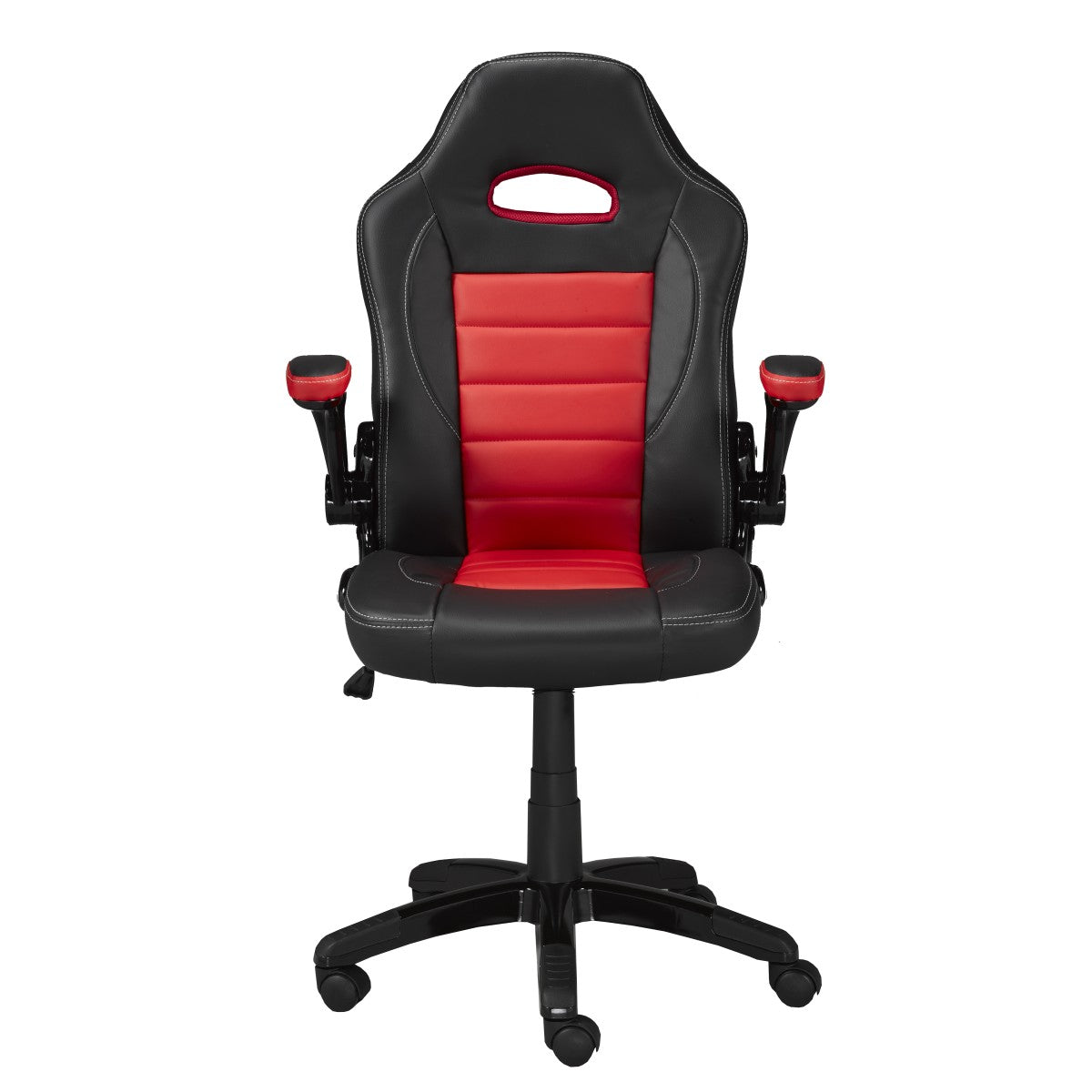 ENSEMBLE BUREAU ET CHAISE GAMING, NOIR/ROUGE ( Meuble Mtl )