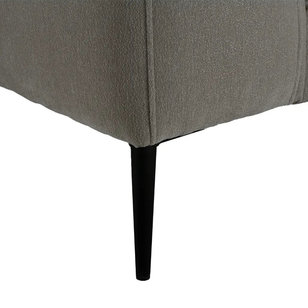 Causeuse Evita taupe – Style moderne et confortable