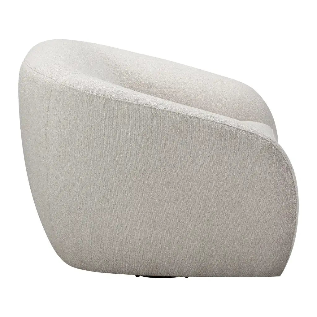 Fauteuil Sophy Barksdale | Confort Pivotant Crème de 40"