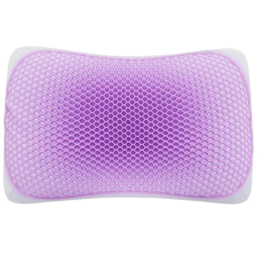 Revive : Pack de 8 Oreillers à Contour et Grille TPE Mauve