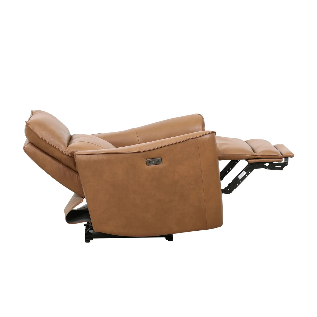 Primo Conrad Fauteuil Inclinable Électrique en Cuir Brun Palermo