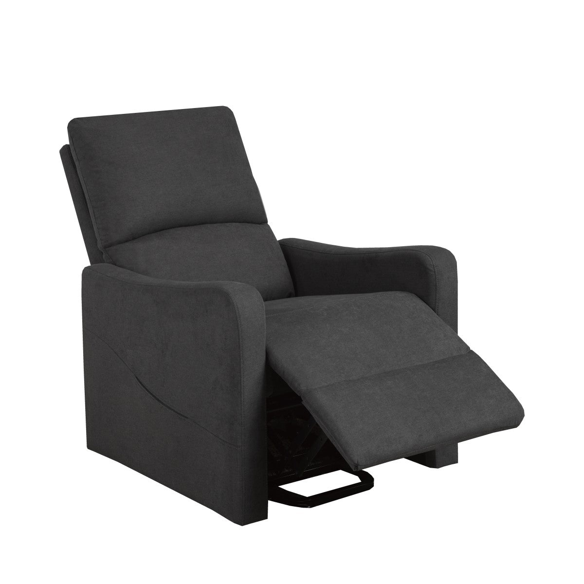FAUTEUIL ÉLÉVATEUR INCLINABLE, GRIS FONCÉ ( Meuble Mtl )