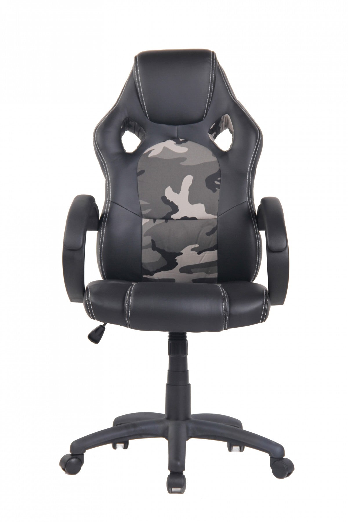 ENSEMBLE BUREAU ET CHAISE GAMING, CAMOUFLAGE/NOIR ( Meuble Mtl ) 