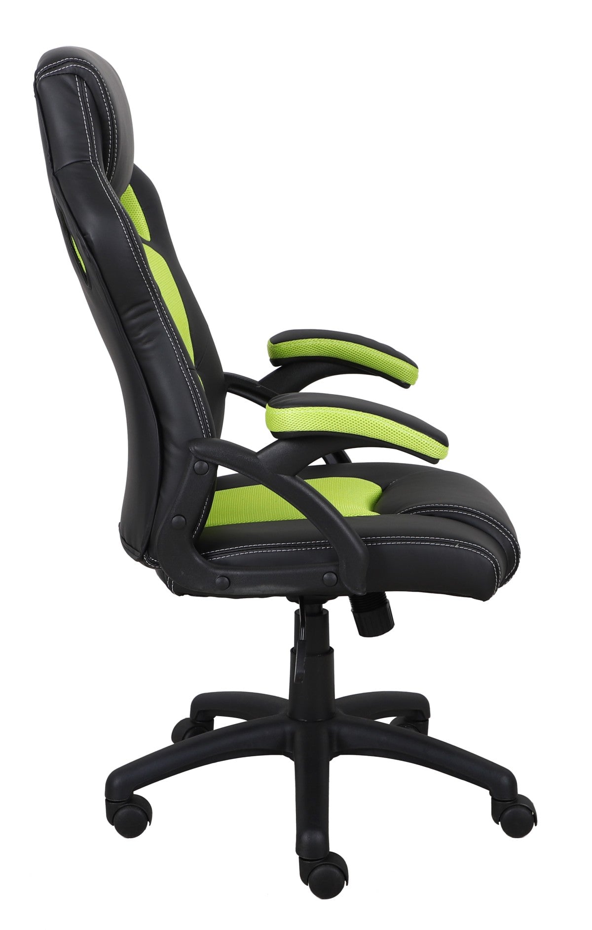 ENSEMBLE BUREAU ET CHAISE GAMING, VERT/NOIR ( Meuble Mtl )