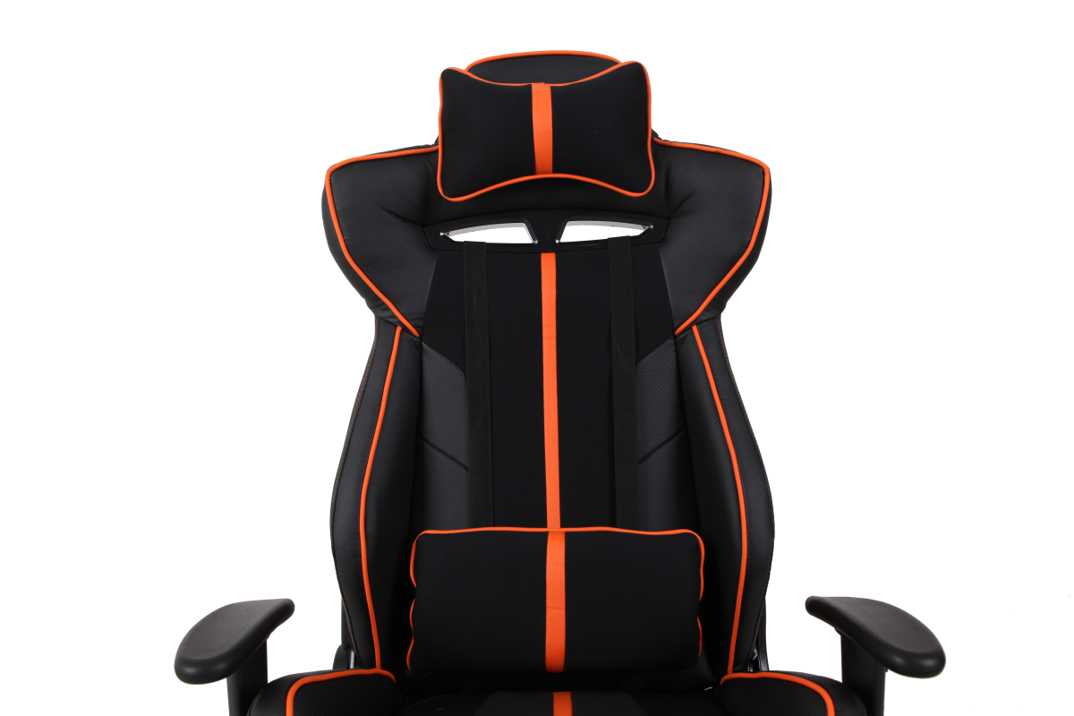 Chaise de Gaming - Noir/Orange | Montréal, Canada ( Meuble Mtl )